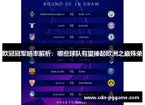 欧冠冠军赔率解析：哪些球队有望捧起欧洲之巅殊荣